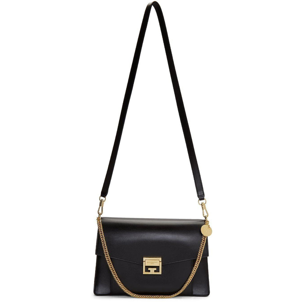 Givenchy Black Medium GV3 Bag - Givenchy Black Medium GV3 Sac - 지방시 블랙 중간 GV3 백