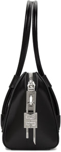 Givenchy Black Mini Antigona With Side Lock Bag
