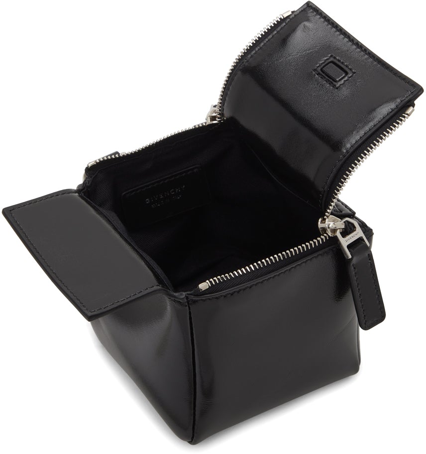 Givenchy Black Mini Pandora Cube Bag