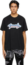Givenchy Black Neon Logo T-Shirt - T-shirt de logo néon noir Givenchy - 지방시 검은 네온 로고 티셔츠