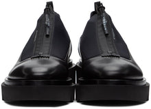 Givenchy Black Neoprene Combat Derbys