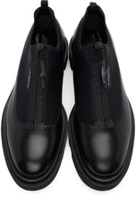 Givenchy Black Neoprene Combat Derbys