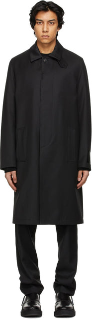 Givenchy Black Patch Trench Coat - Trench de patch noir Givenchy - 지방시 검은 패치 트렌치 코트