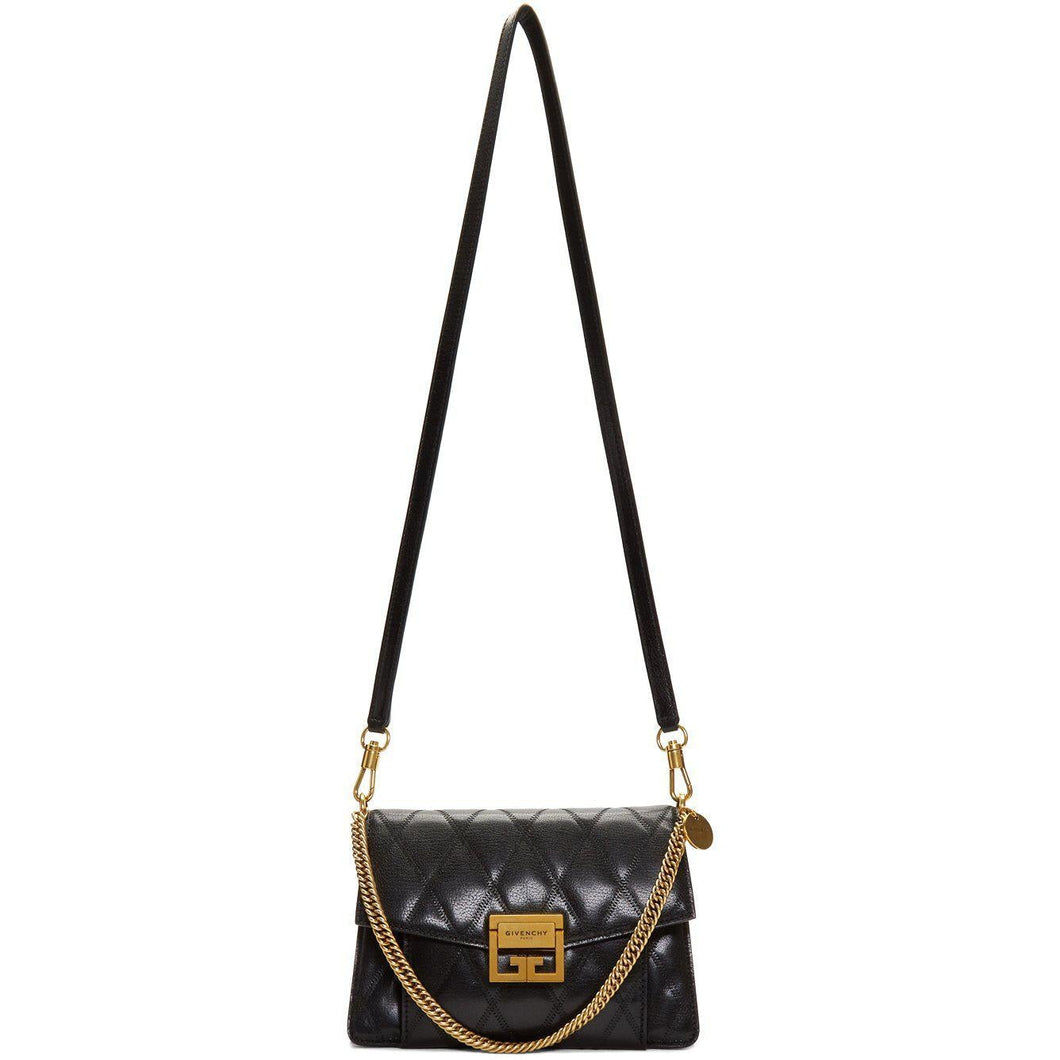 Givenchy Black Small GV3 Bag - Givenchy Noir petit sac GV3 - 지방시 검은 작은 gv3 백