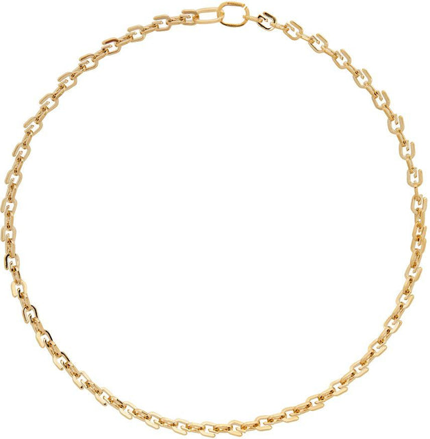 Givenchy Gold G-Link Necklace - Collier Givenchy Gold G-lik - GIVENCHY GOLD G-LINK 목걸이