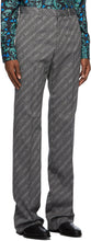 Givenchy Grey 90's Fit Chain Trousers
