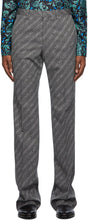 Givenchy Grey 90's Fit Chain Trousers - Pantalon de chaîne Fit Givenchy Grey 90 - GIVENCHY GRAY 90 's FIT 체인 바지