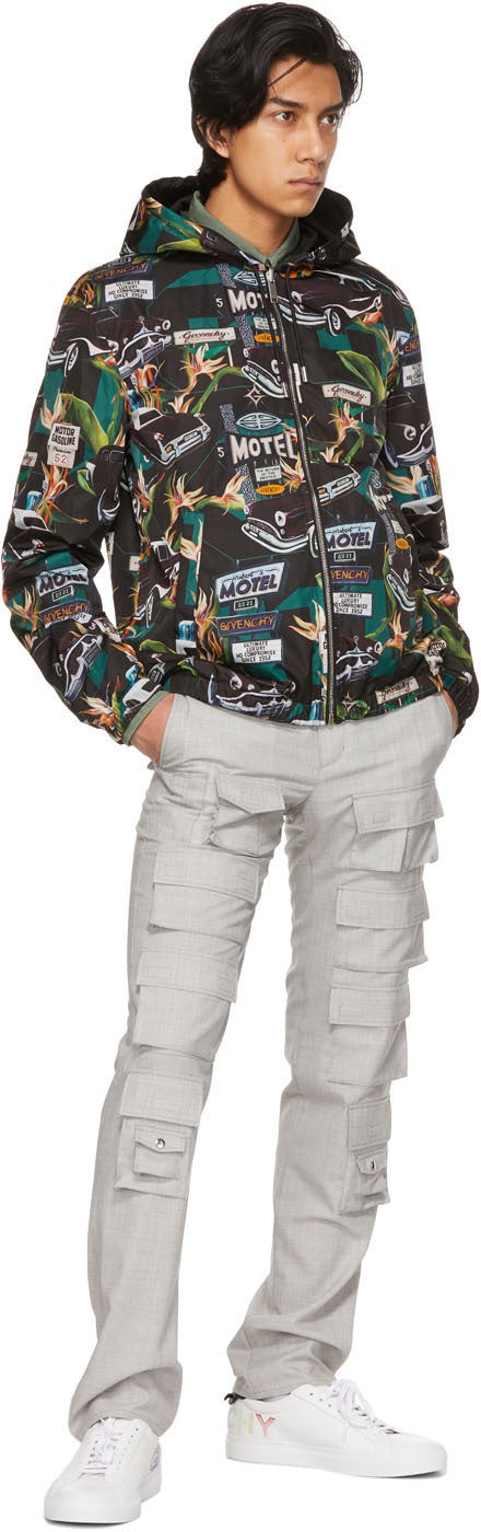 Givenchy Grey Multipocket Cargo Pants