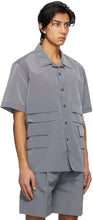 Givenchy Grey Multipocket Short Sleeve Shirt