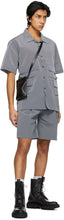 Givenchy Grey Multipocket Short Sleeve Shirt