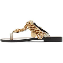 Givenchy Off-White Chain Sandals