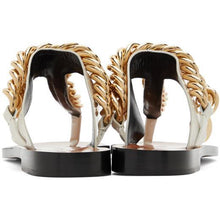 Givenchy Off-White Chain Sandals