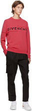 Givenchy Pink Split Logo Sweater