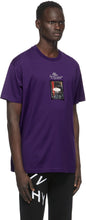 Givenchy Purple 'Studio Homme' T-Shirt