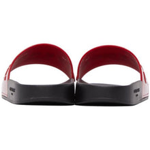 Givenchy Red Logo Flat Sandals