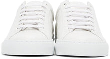 Givenchy White Croc Urban Knots Sneakers