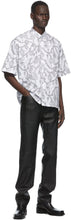 Givenchy White Jewelry Print Loose Fit Shirt