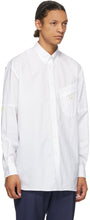 Givenchy White Pocket Detail Shirt
