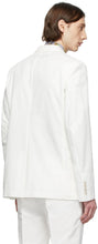 Givenchy White Twill Blazer