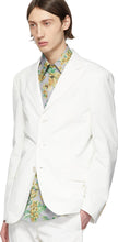 Givenchy White Twill Blazer