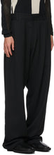 GmbH Black Wool Tarek Trousers