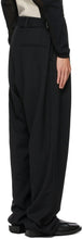 GmbH Black Wool Tarek Trousers