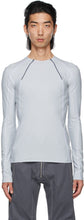 GmbH Grey Jersey Ande Long Sleeve T-Shirt - T-shirt à manches longues GmbH gris jersey ande - GmbH Gray Jersey Ande Long Sleeve T 셔츠