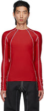 GmbH Red Jersey Ande Long Sleeve T-Shirt - T-shirt à manches longues de Jersey rouge GmbH - GmbH Red Jersey Ande Long Sleeve T 셔츠