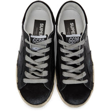 Golden Goose SSENSE Exclusive Black Python Superstar Sneakers - Golden Goose Ssense Stust Arclusar Superstar de Python Black Superstar - 황금 거위 Ssense 독점적 인 블랙 파이썬 슈퍼 스타 스니커즈