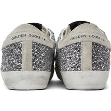 Golden Goose SSENSE Exclusive Silver Glitter Superstar Sneakers
