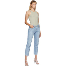 Goldsign Blue 'The Low Slung' Jeans - Goldsign Blue 'The Bas Slung' Jean - GoldSign Blue '낮은 Slung'청바지