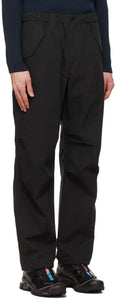 Goldwin Black CorduraÂ® Wide Easy Wind Trousers