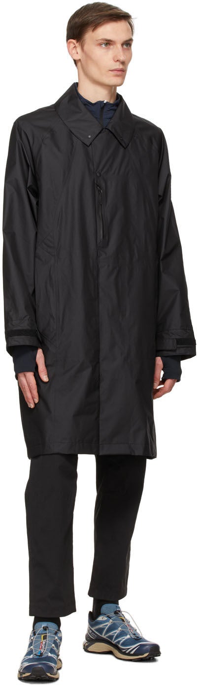 Goldwin Black Gore-TexÂ® Mac Coat