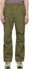 Goldwin Khaki Wide Easy Wind Trousers - Goldwin Kaki large pantalon éolien facile - Goldwin Khaki 와이드 쉽게 바람 바지