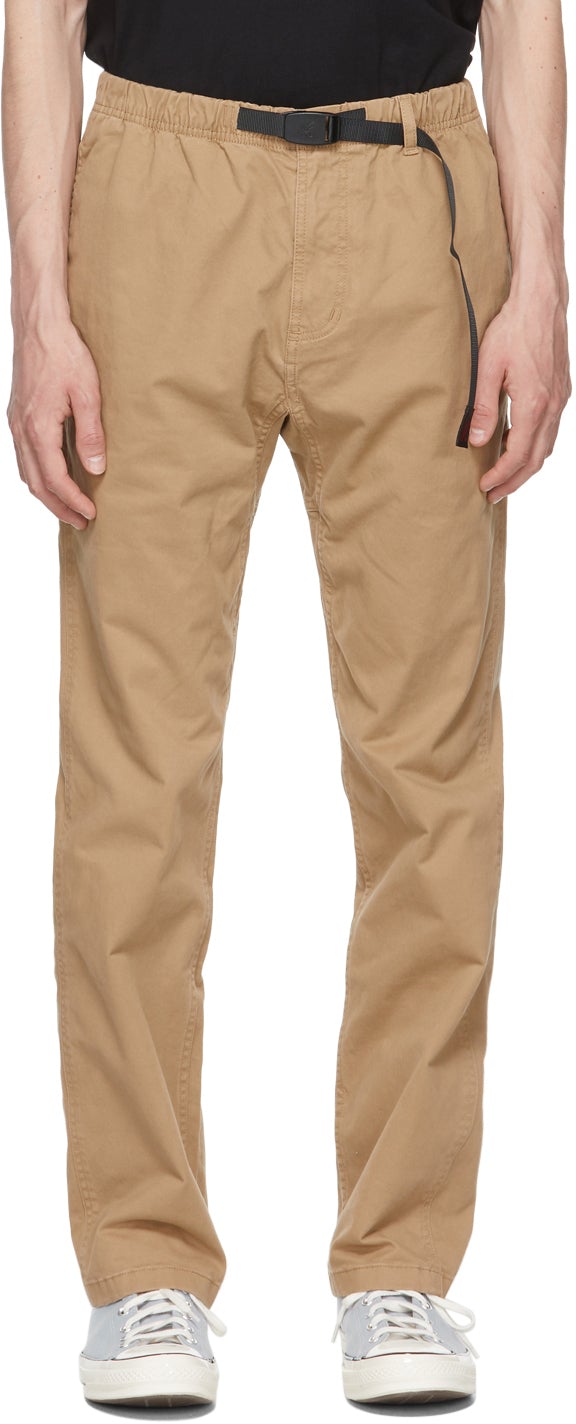 Gramicci Beige NN Trousers - Gramicci Beige Pantalons Nn - Gramcersi 베이지 nn 바지