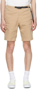 Gramicci Beige Twill NN Shorts - Short de NN Twill Gramicci Beige - Gramcerci 베이지 색 능직 Nn 반바지