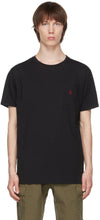 Gramicci Black One Point Pocket T-Shirt - T-shirt de poche Noir Gramicci Black One Point - Grammaci 흑인 1 포인트 포켓 티셔츠