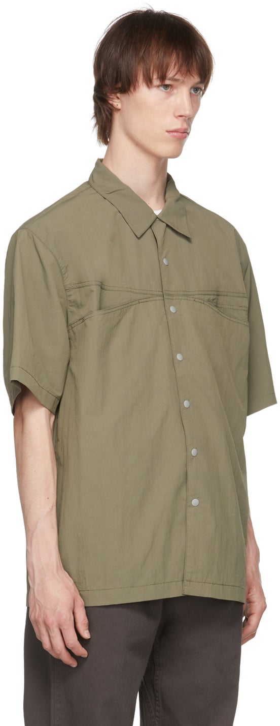 Gramicci Khaki Shell Camp Shirt – BlackSkinny