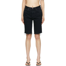 Grlfrnd Black Denim Beverly Shorts