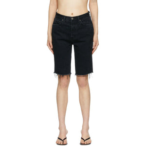 Grlfrnd Black Denim Beverly Shorts