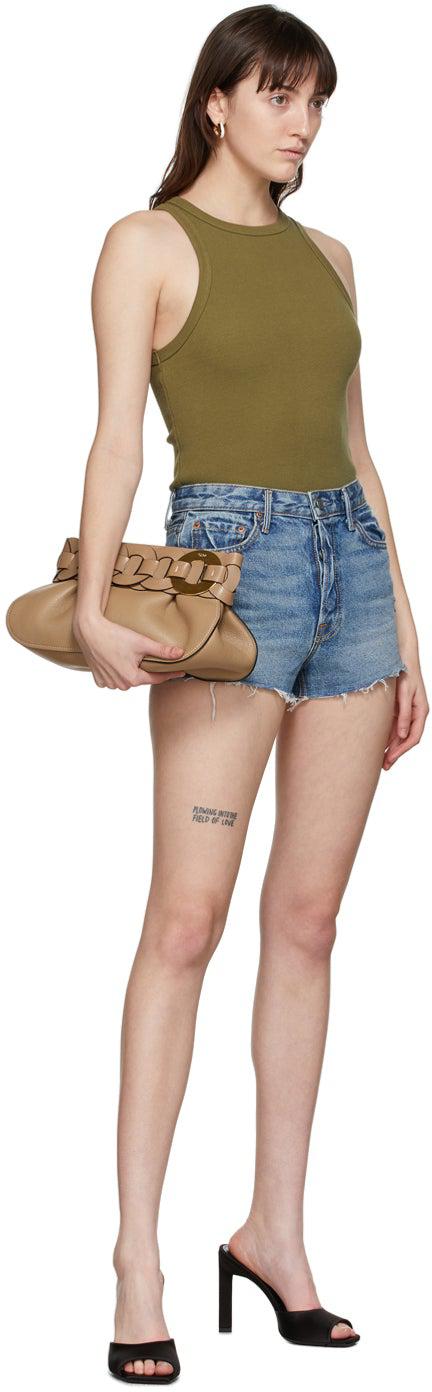 Grlfrnd Blue Denim Cindy Shorts