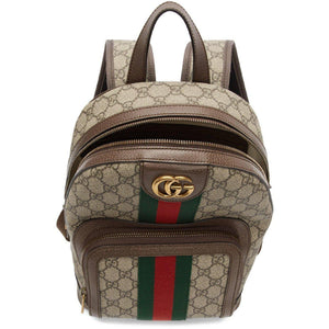 Gucci Beige Small GG Ophidia Backpack - Gucci beige petit gg ophidia sac à dos - Gucci 베이지 색 작은 GG Ophidia 배낭