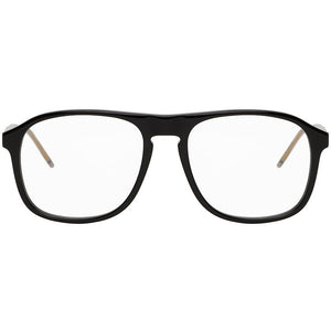Gucci Black Aviator Glasses - Gucci Black Aviator Lunettes - 구찌 블랙 비행가 안경