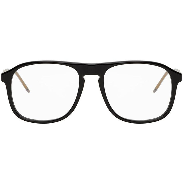 Gucci Black Aviator Glasses - Gucci Black Aviator Lunettes - 구찌 블랙 비행가 안경