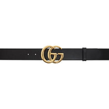Gucci Black GG Marmont Belt