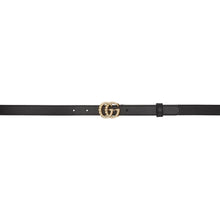 Gucci Black GG Pearl Belt