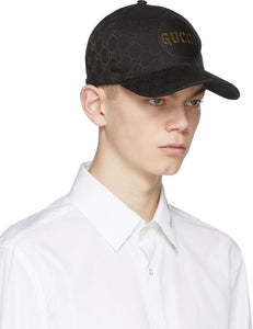 Gucci Black GG Supreme Cap