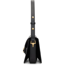 Gucci Black 'Gucci 1955' Horsebit Bag