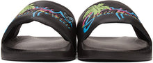 Gucci Black 'Gucci Hawaii' Pool Slides