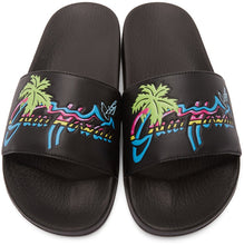 Gucci Black 'Gucci Hawaii' Pool Slides
